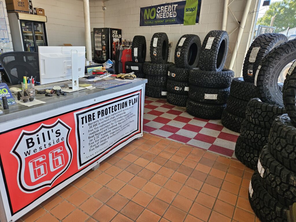 new & used tires at a tire shop near me